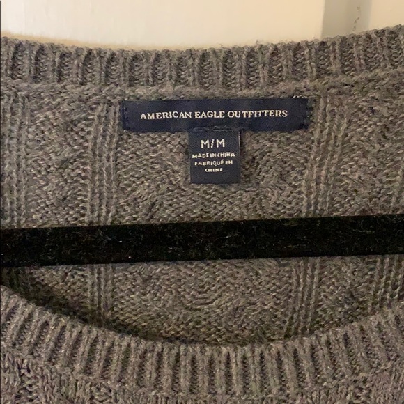 Grey American Eagle Sweater - Picture 3 of 6
